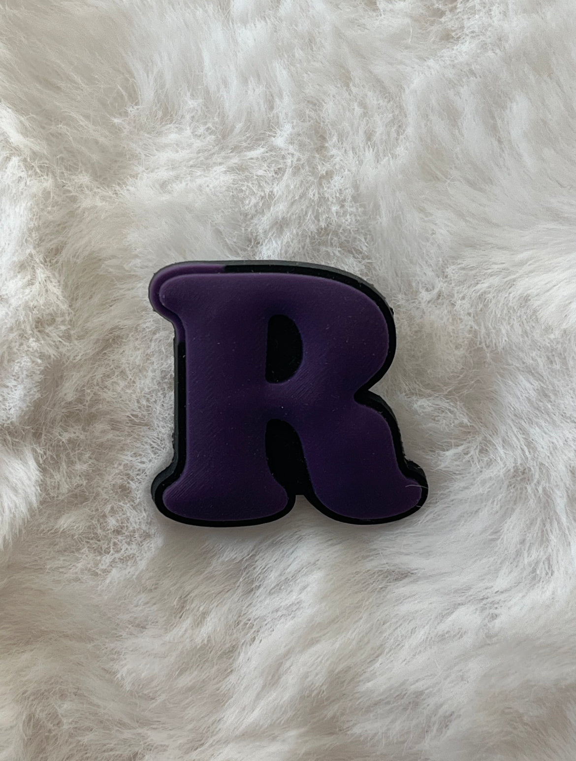 Big Colored Letter Shoe Charms