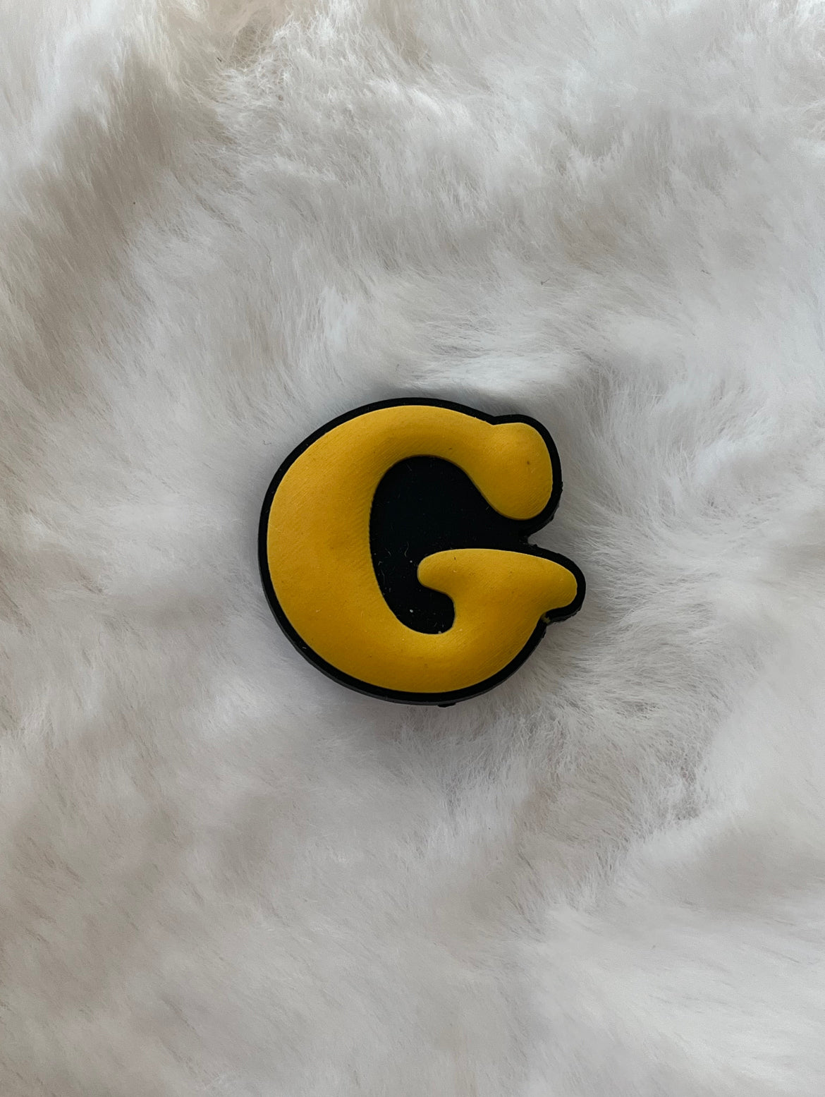 Big Colored Letter Shoe Charms