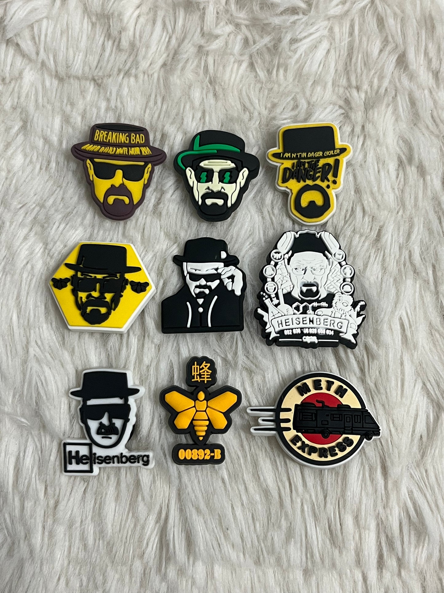 Breaking Bad Shoe Charms