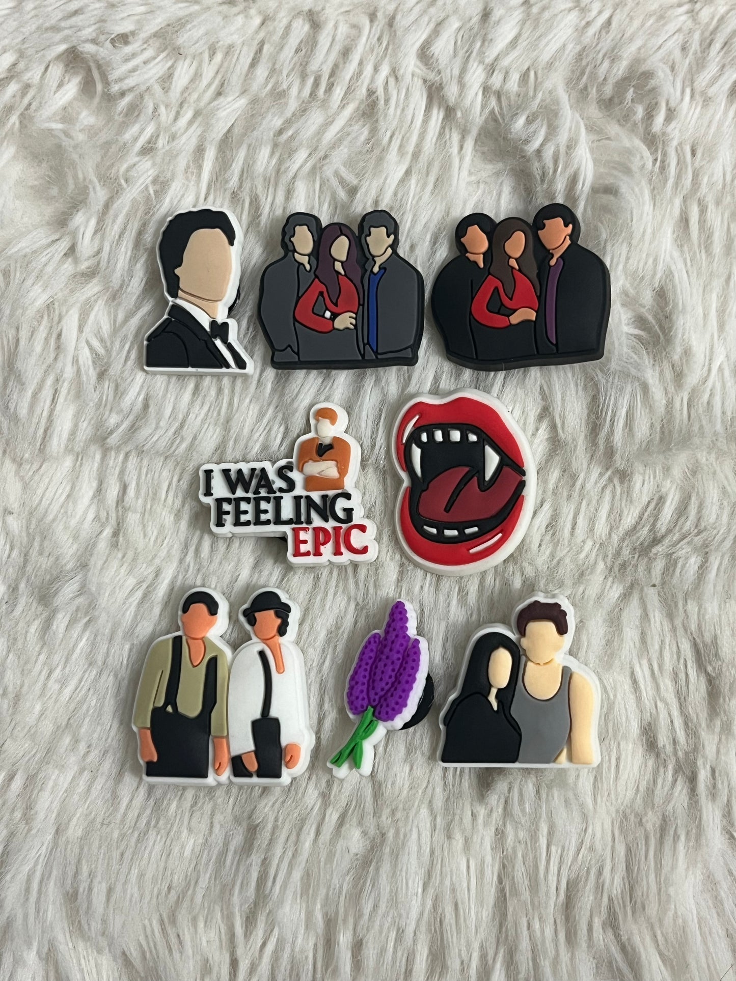 Vampire Diaries Shoe Charms