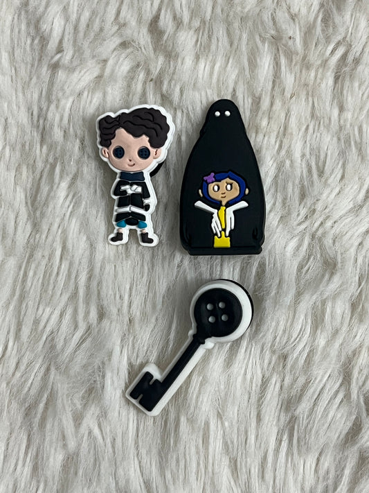 Coraline Shoe Charms