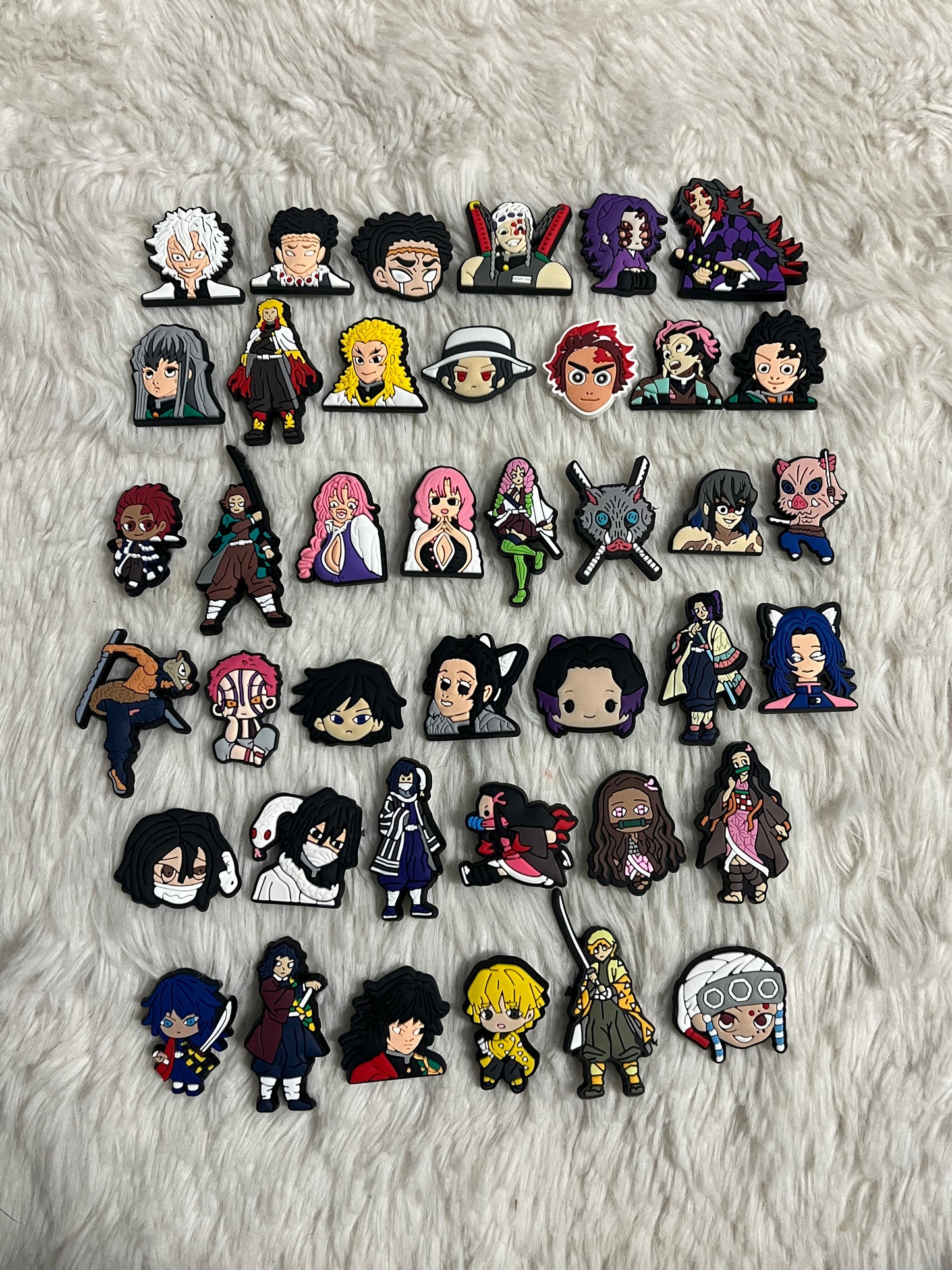 Demon Slayer Shoe Charms