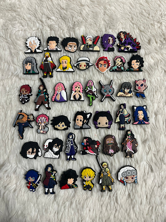 Demon Slayer Shoe Charms