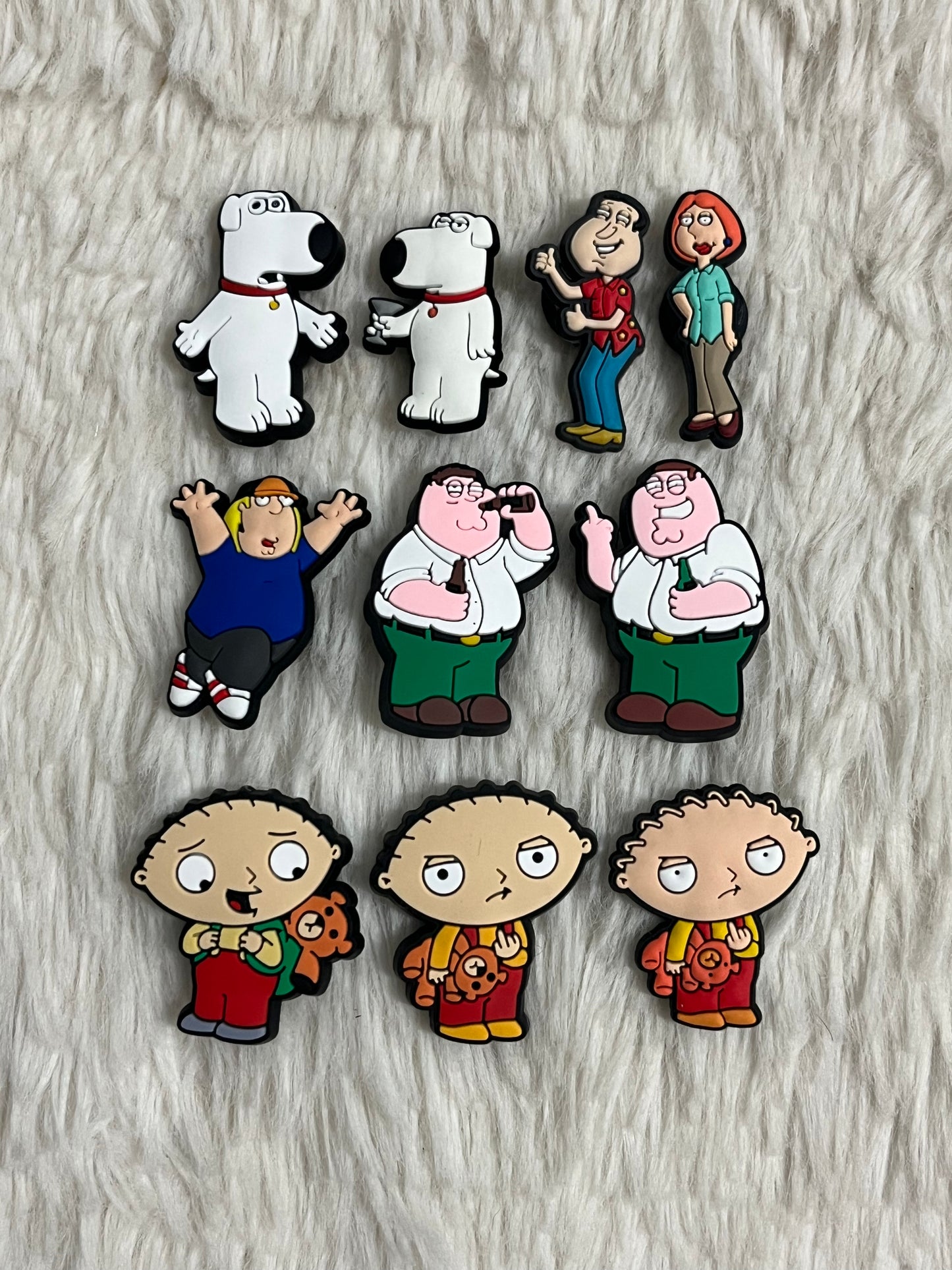 Family Guy Shoe Charms