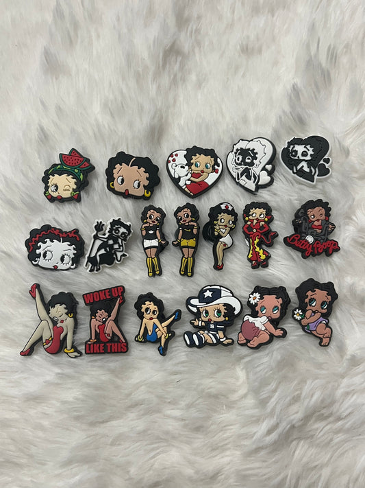 Betty Boop Shoe Charms