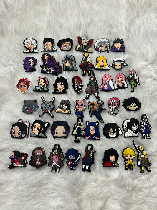 Demon Slayer Shoe Charms