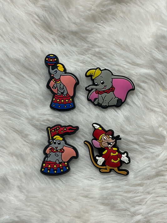 Dumbo Croc Charms