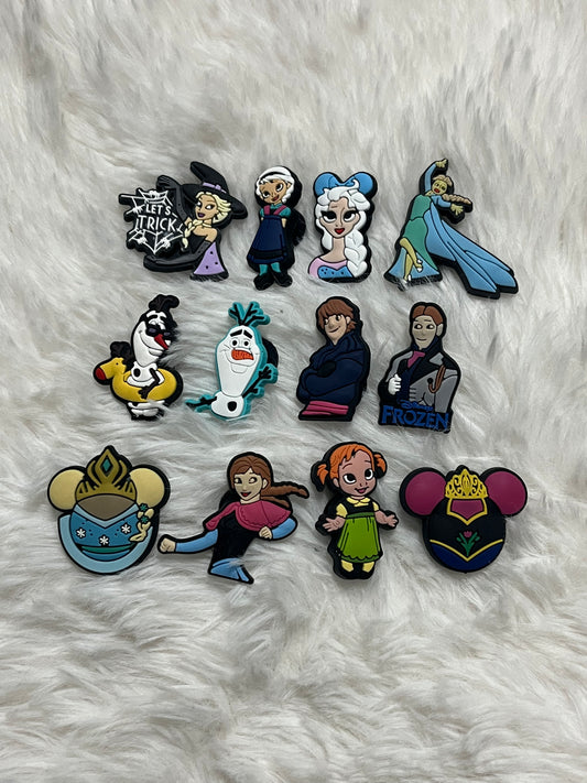 Frozen Croc Charms
