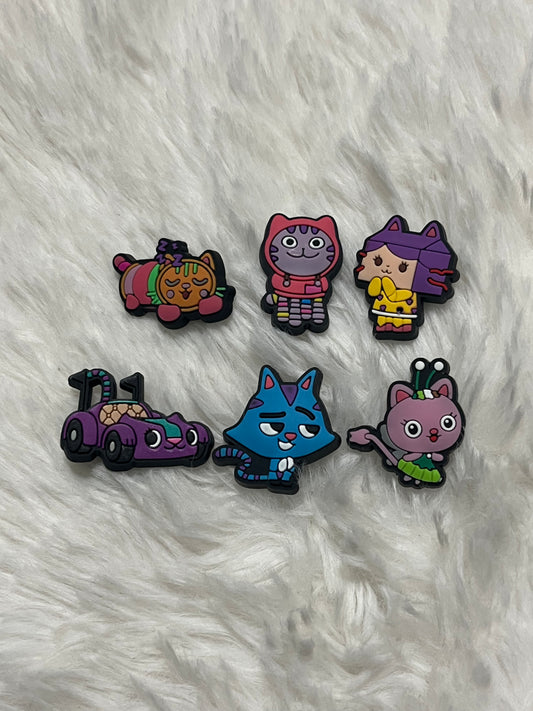 Gabbys Dollhouse Croc Charms