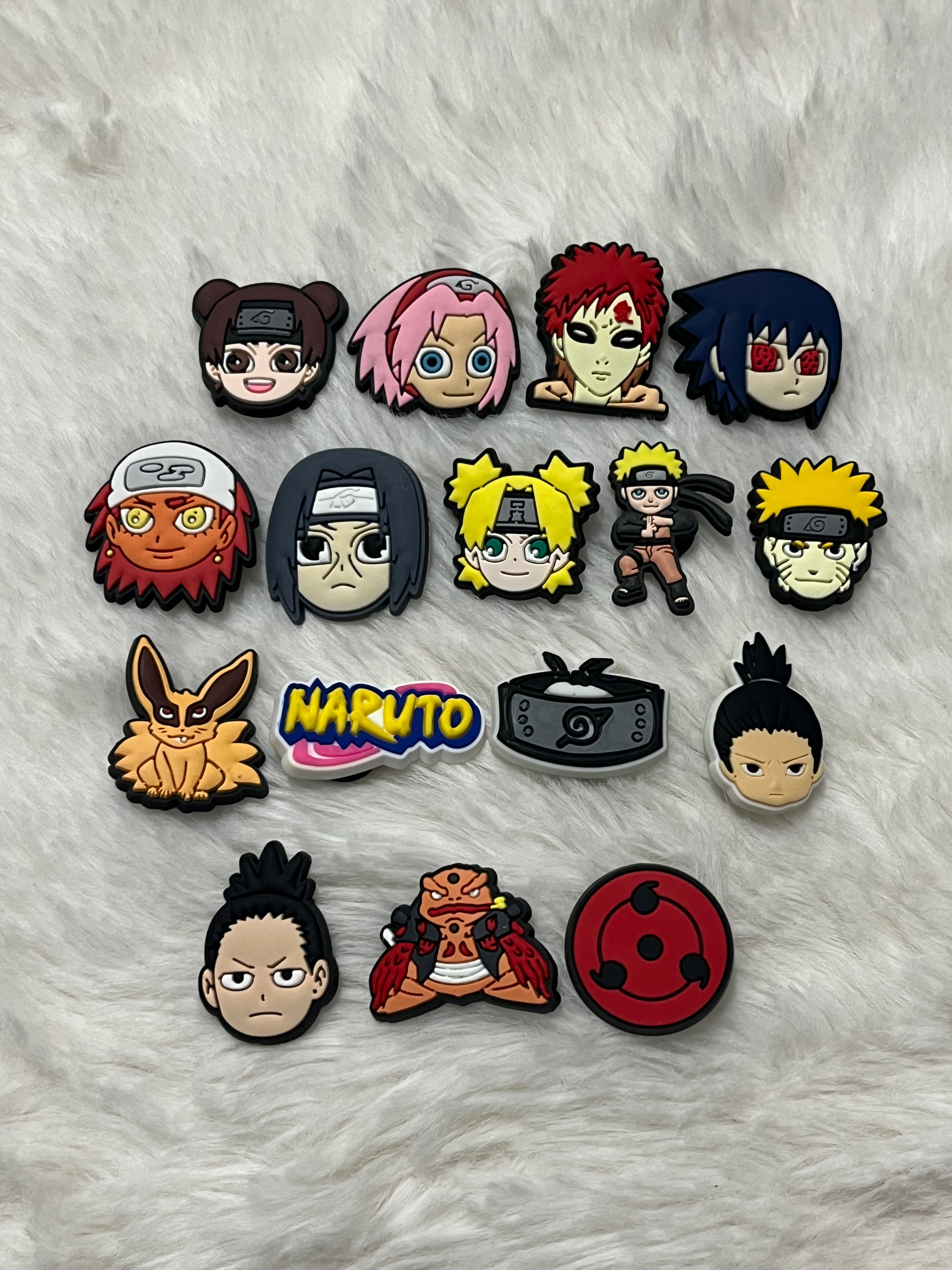 Naruto Shoe Charms