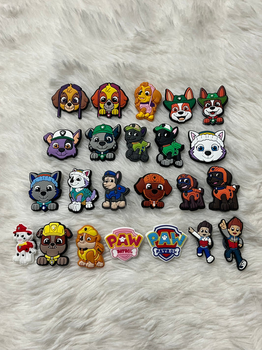 Paw Patrol Shoe Charms
