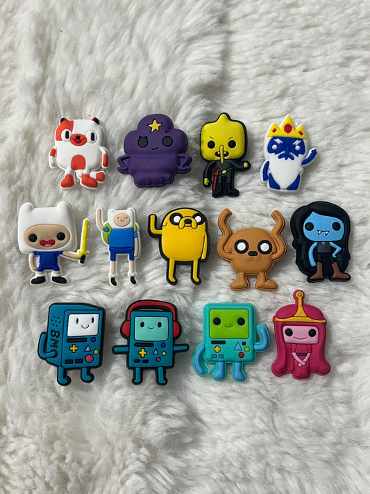 Adventure Time Shoe Charms