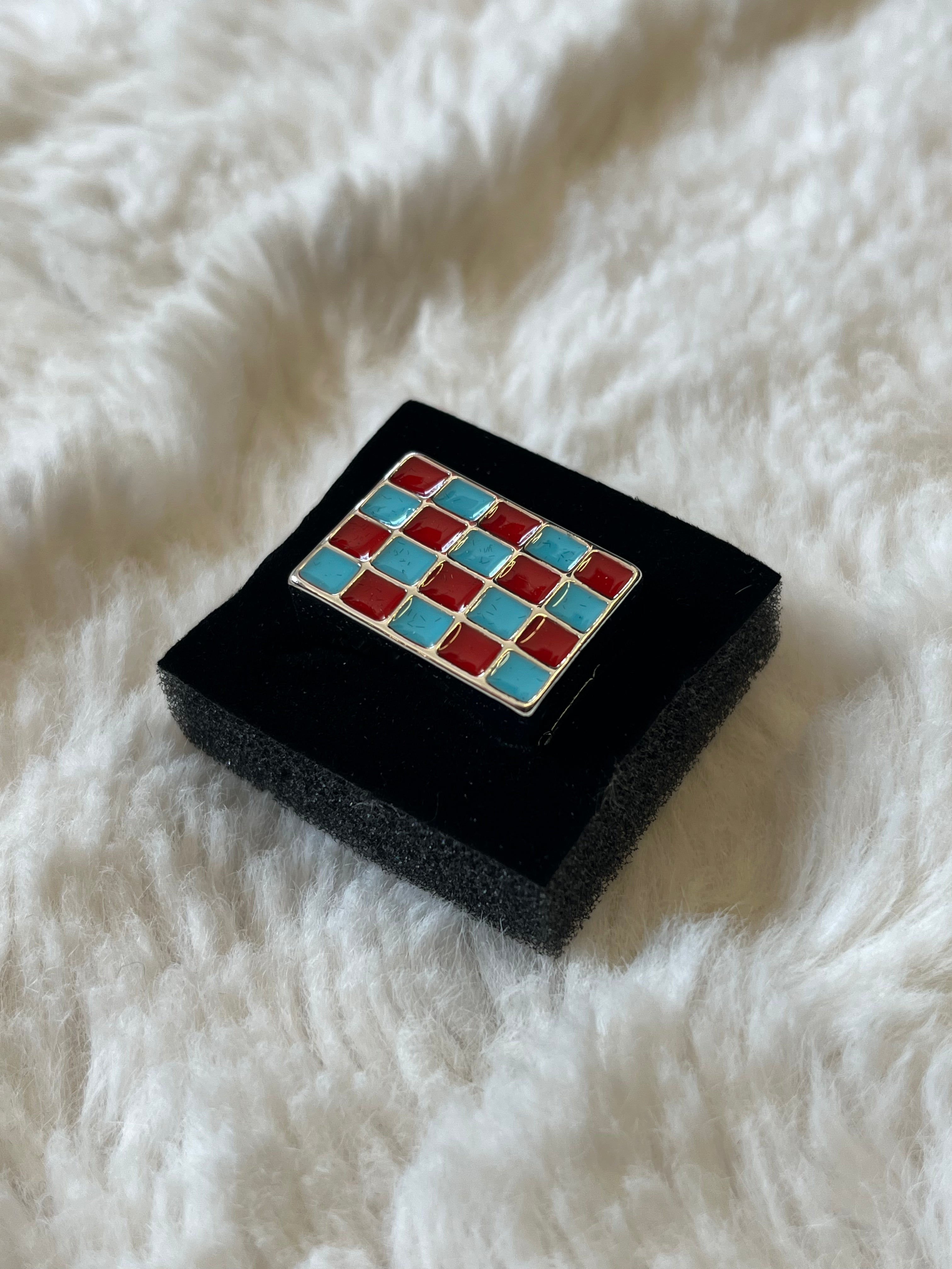 Checkerboard Craze Paparazzi Ring
