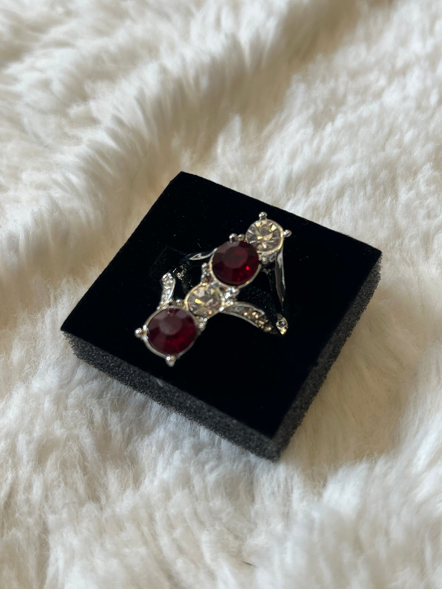 Garnet Elegance Ring