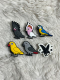 Bird Shoe Charms