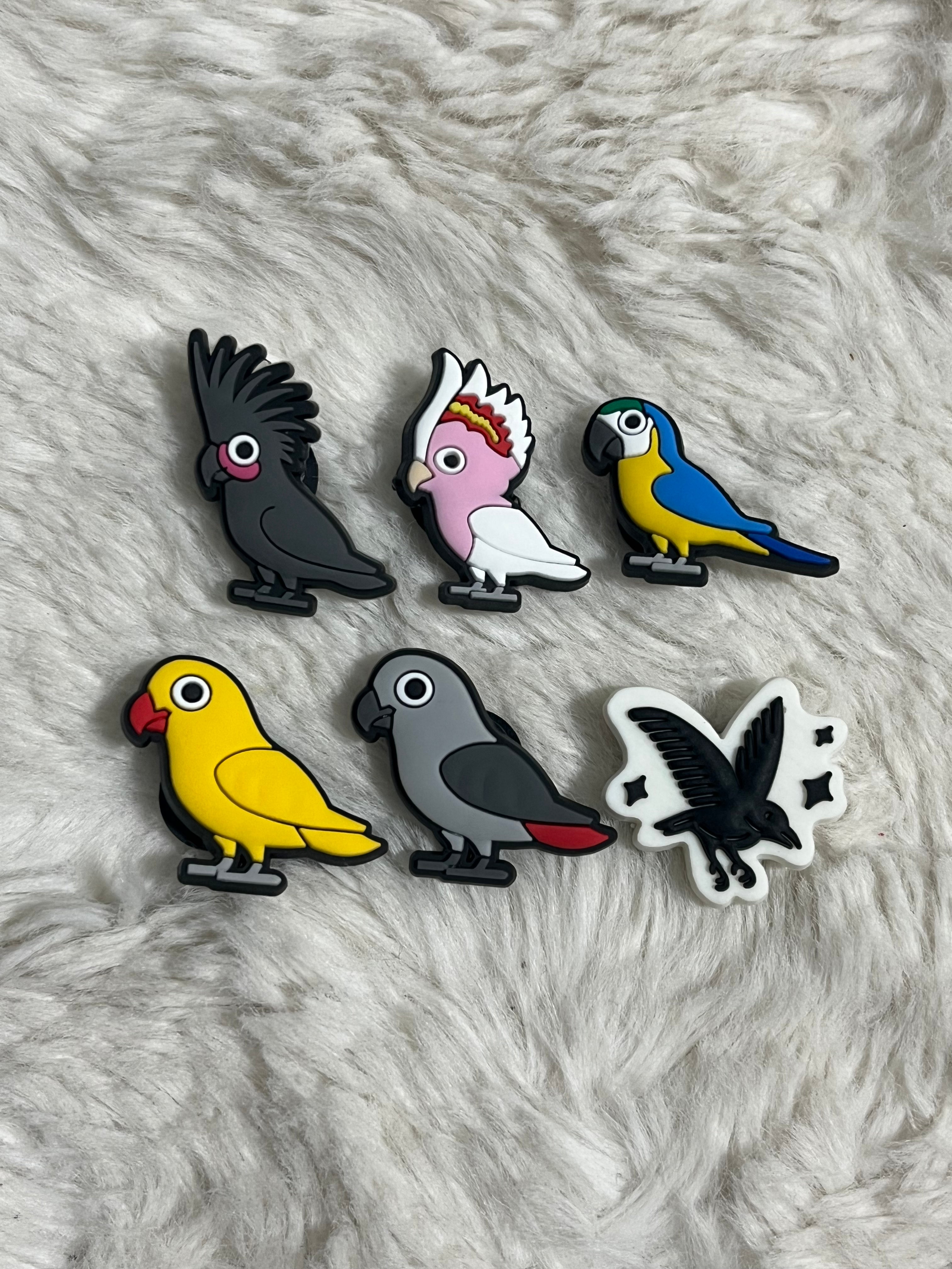 Bird Shoe Charms