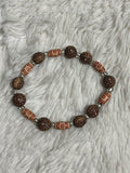 Cocoa Heart Bloom Bracelet