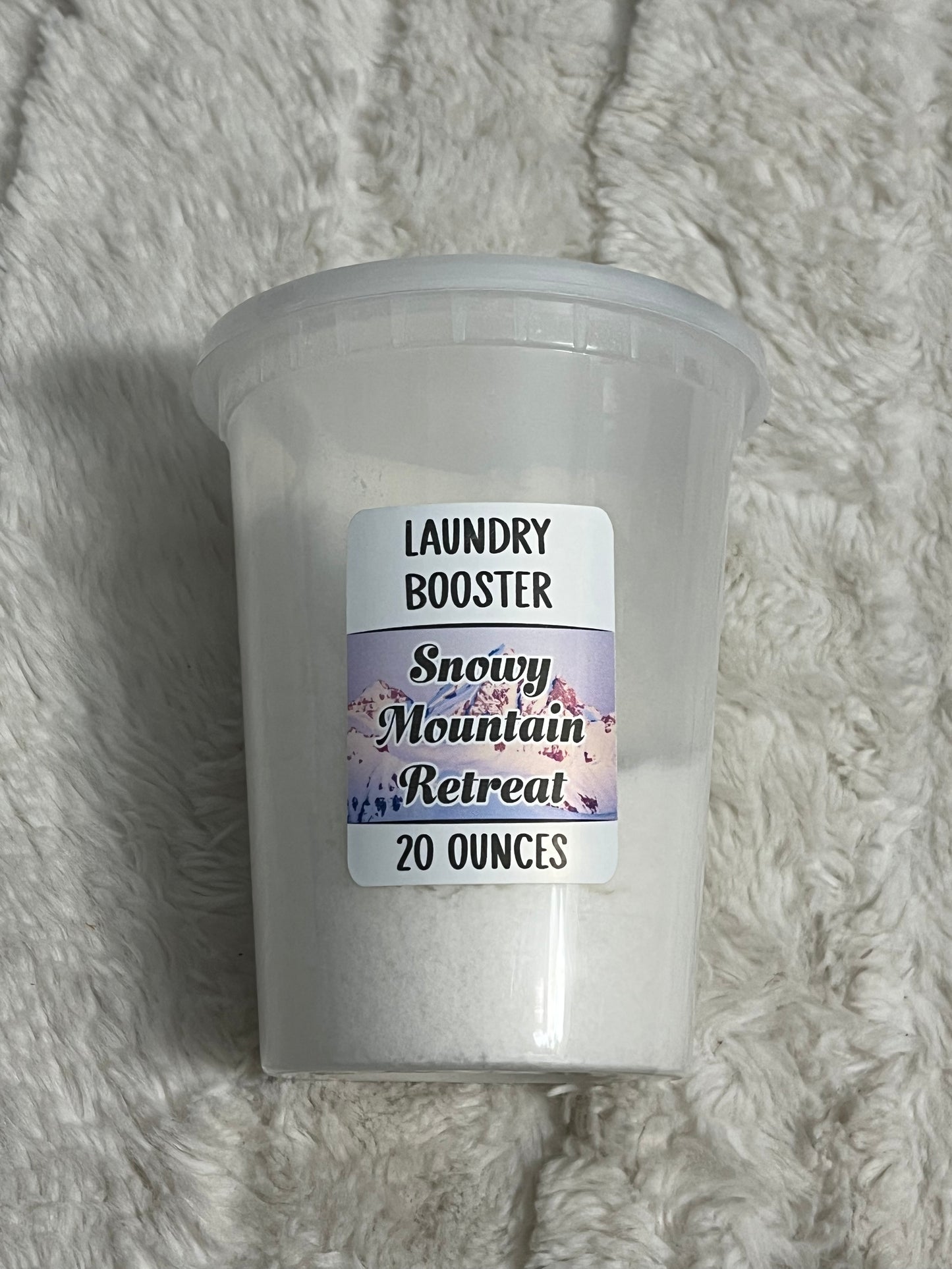 Snowy Mountain Retreat Laundry Booster