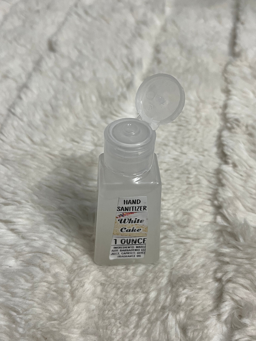 White Cake Hand Sanitizer