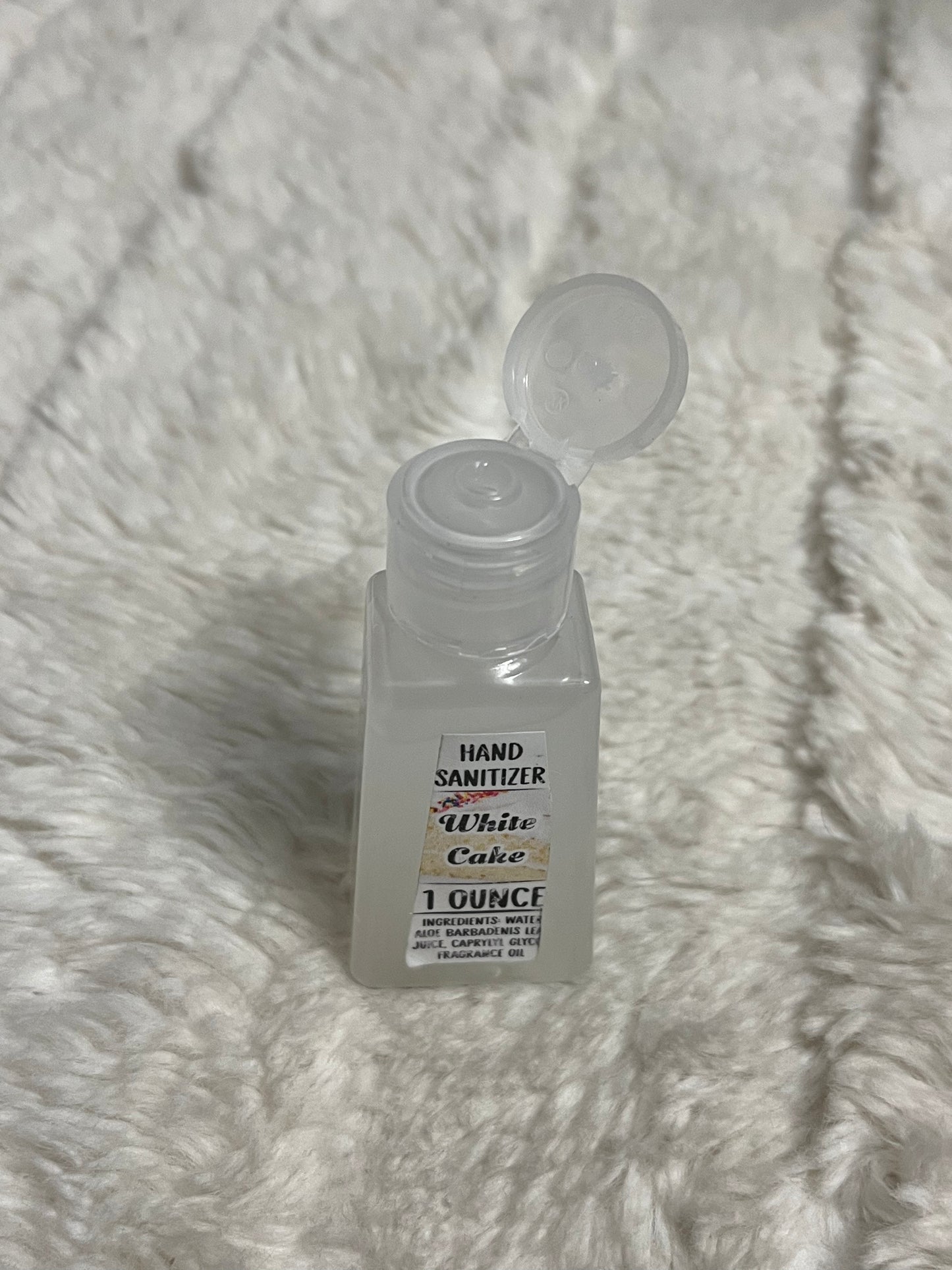 White Cake Hand Sanitizer