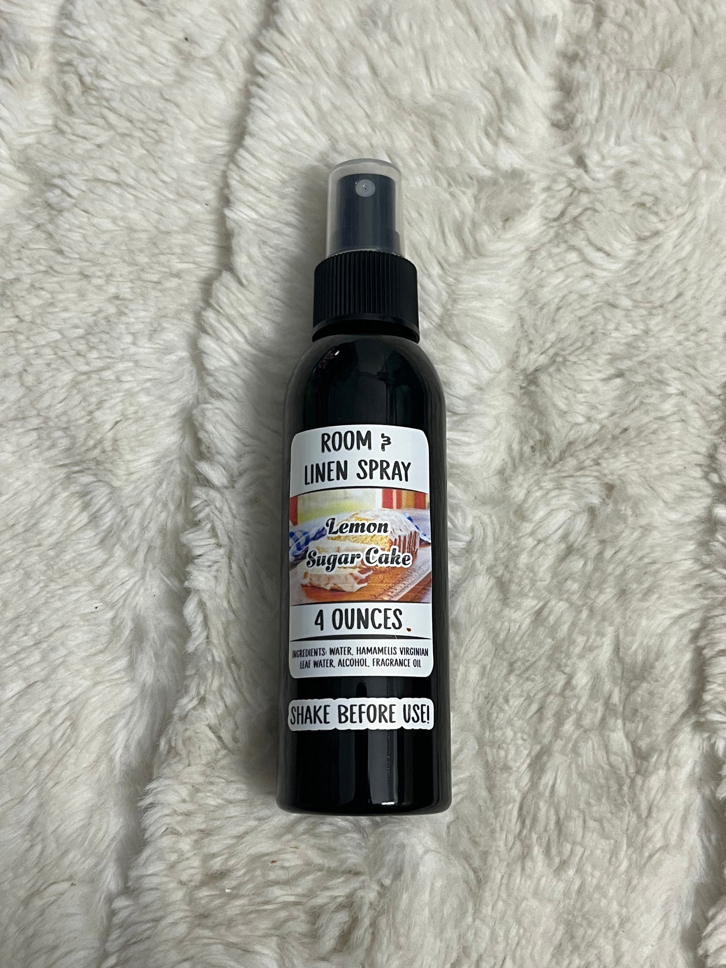 Lemon Sugar Cake Room & Linen Spray