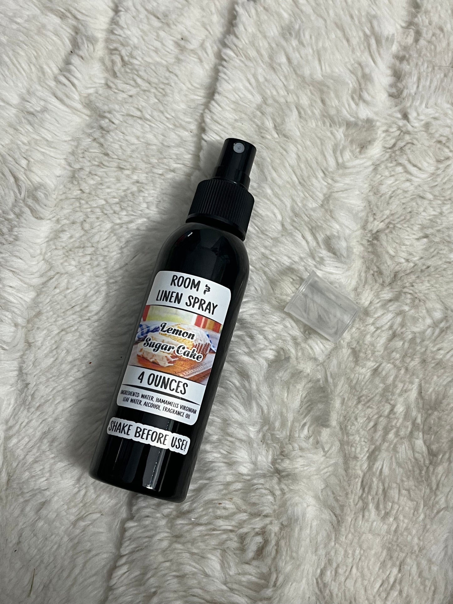 Lemon Sugar Cake Room & Linen Spray