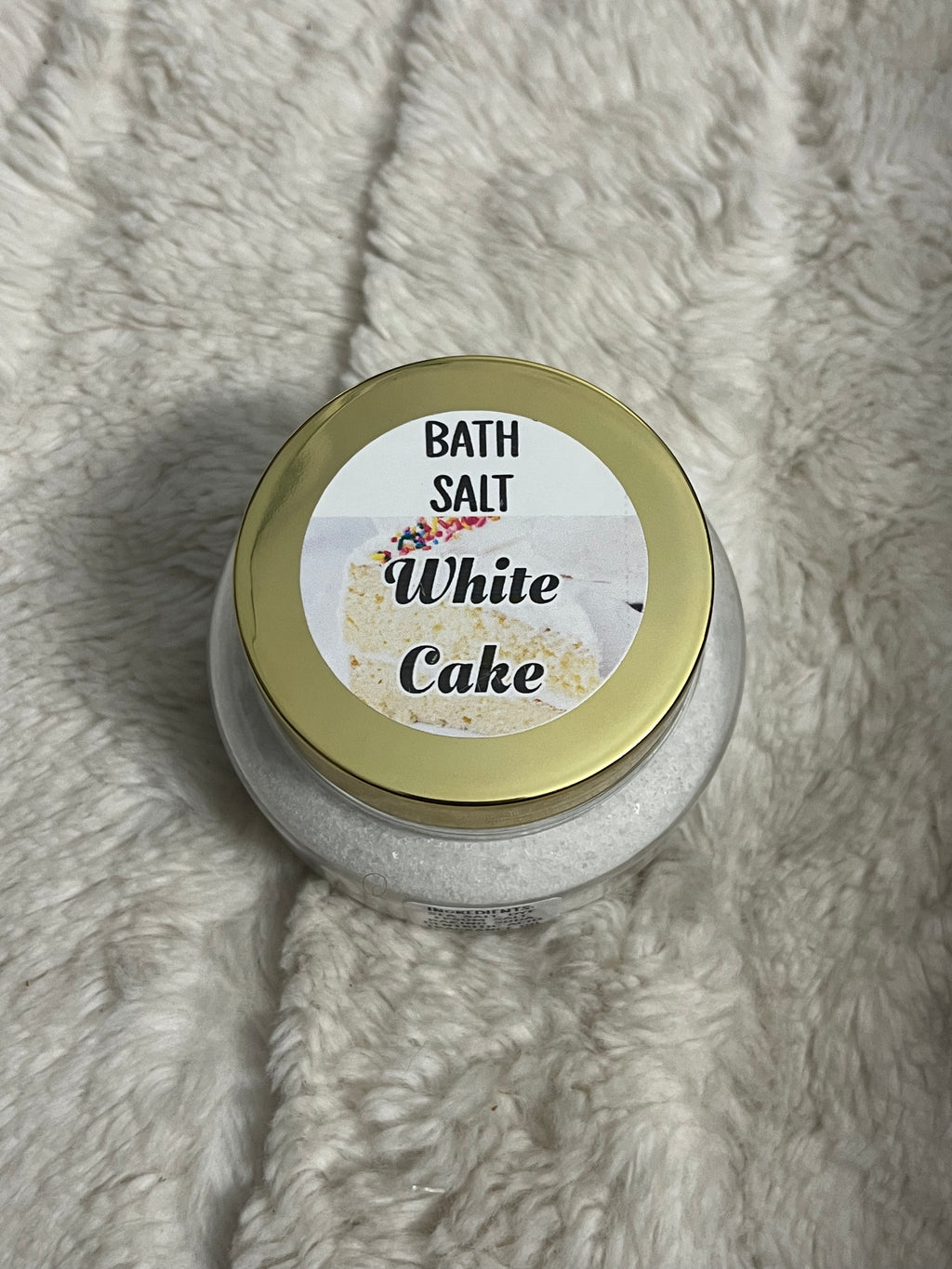 White Cake Bath Salt