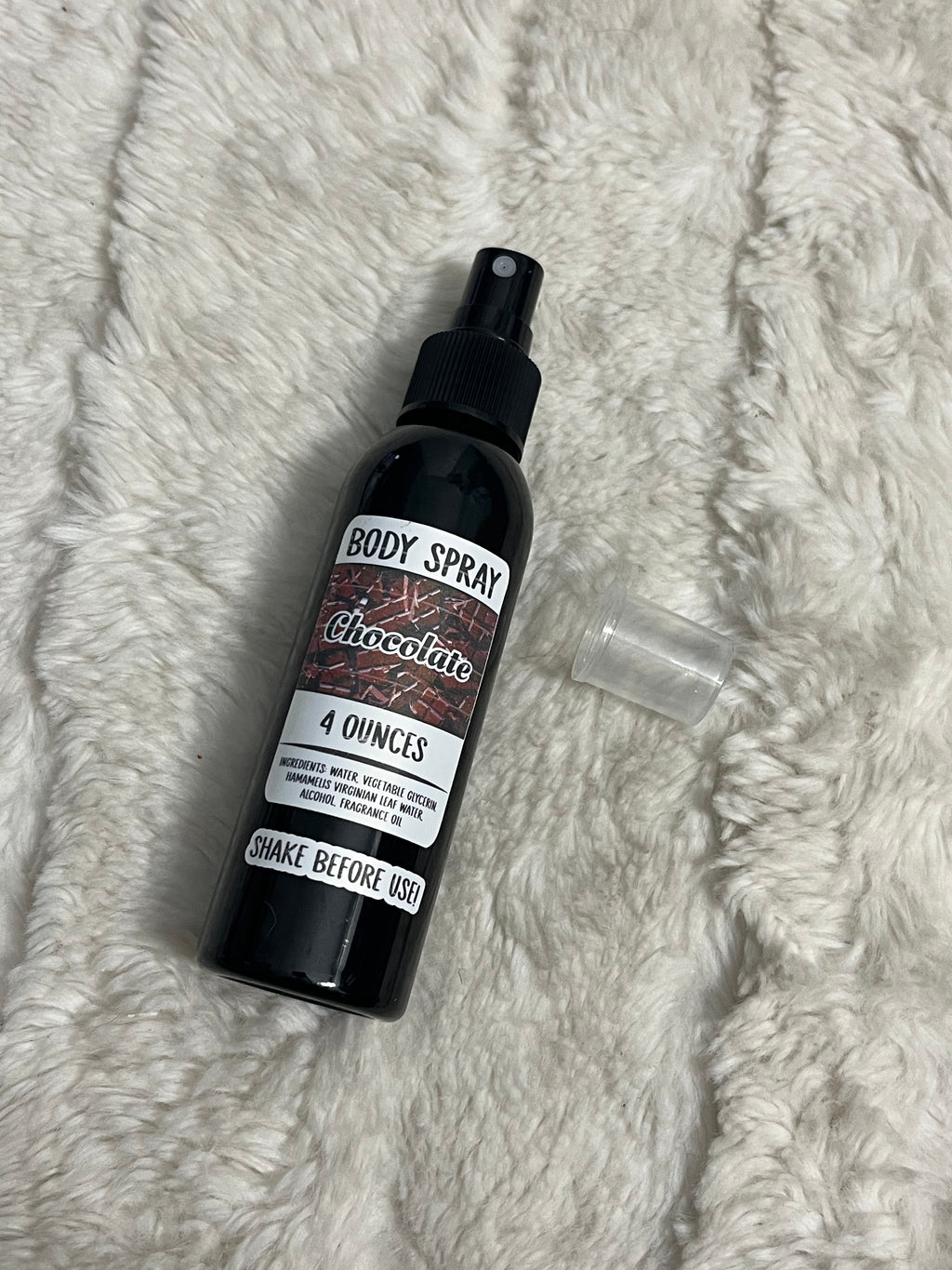 Chocolate Body Spray