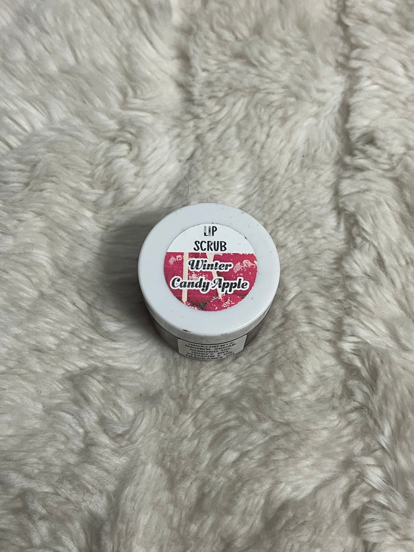 Winter Candy Apple Lip Scrub