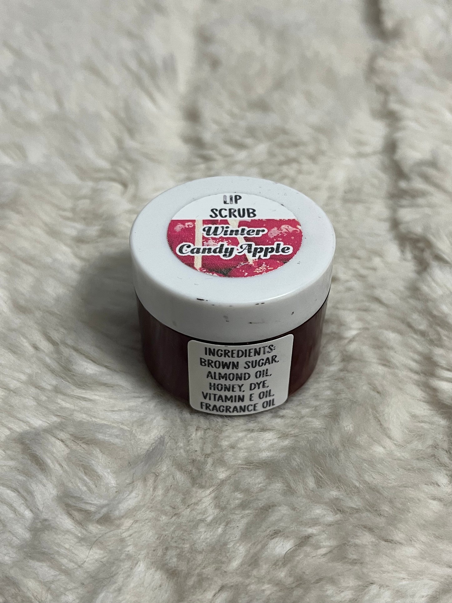 Winter Candy Apple Lip Scrub