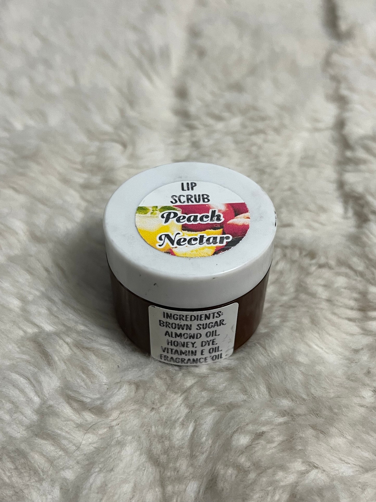 Peach Nectar Lip Scrub