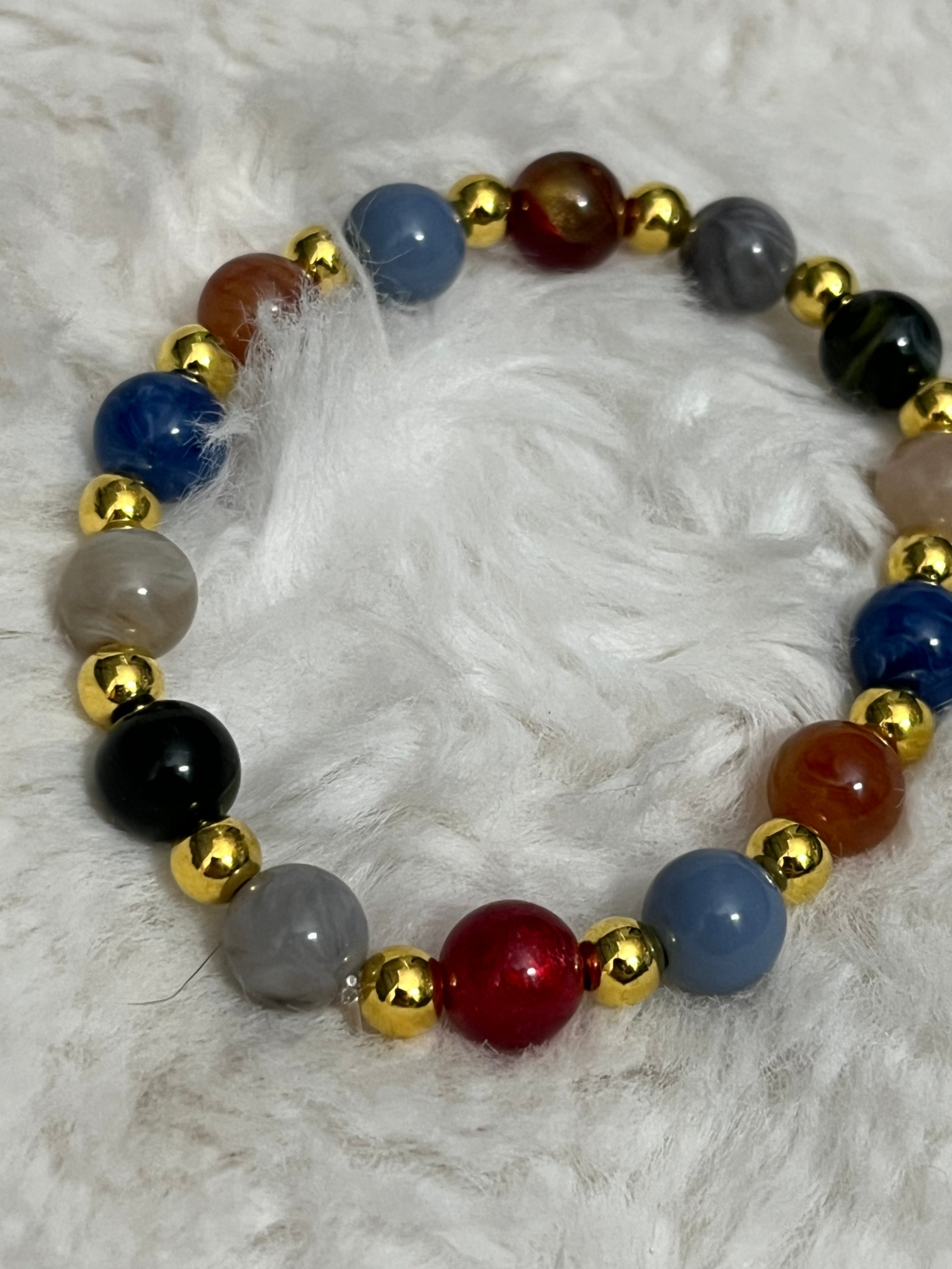 Golden Mosaic Bracelet