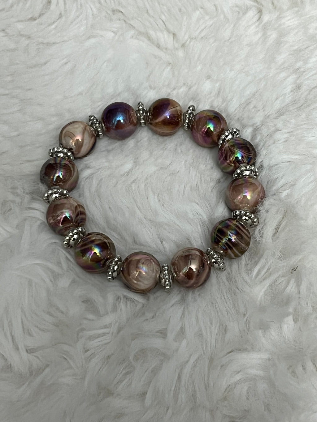 Smokey Mocha Swirl Bracelet