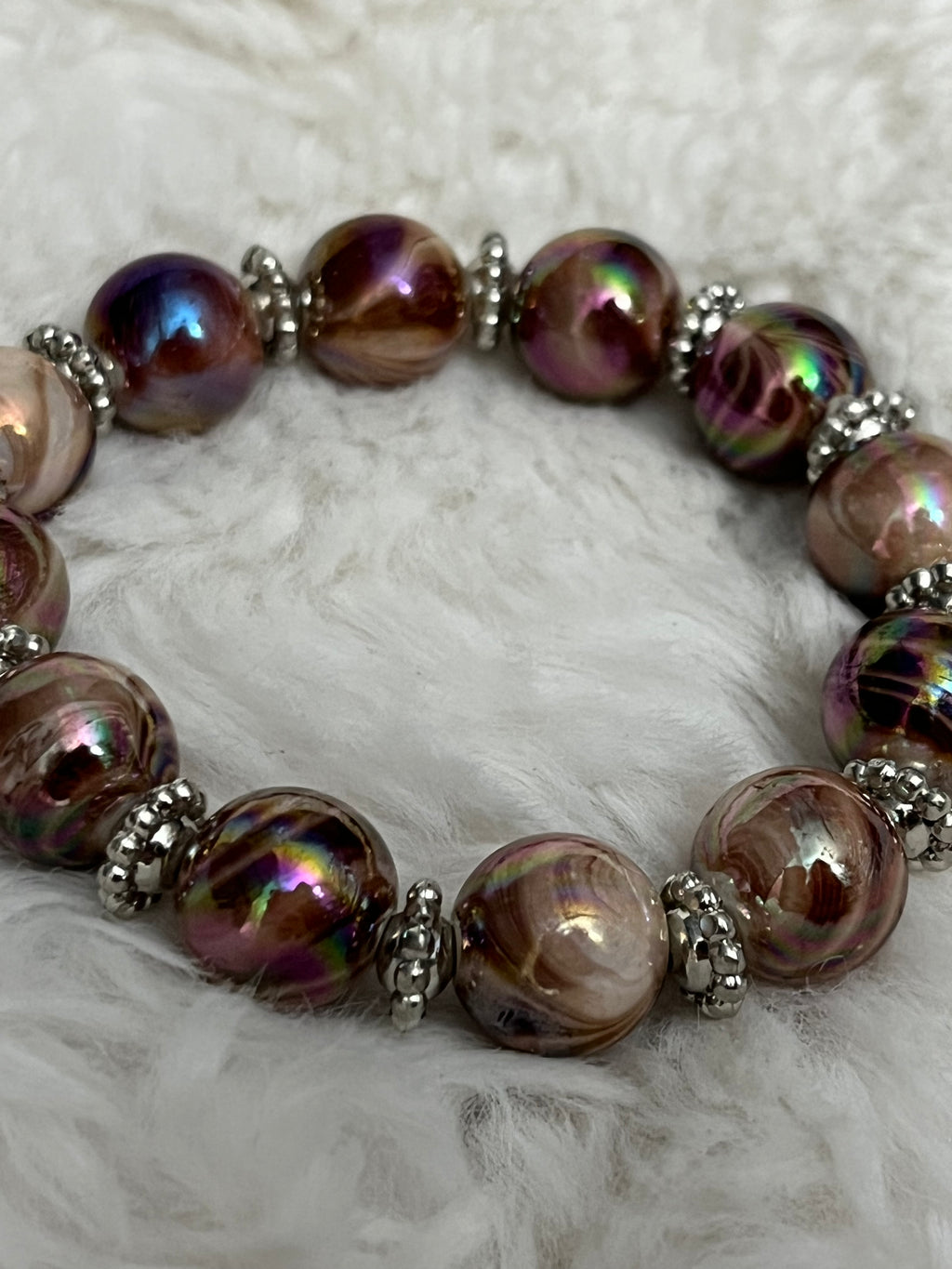 Smokey Mocha Swirl Bracelet