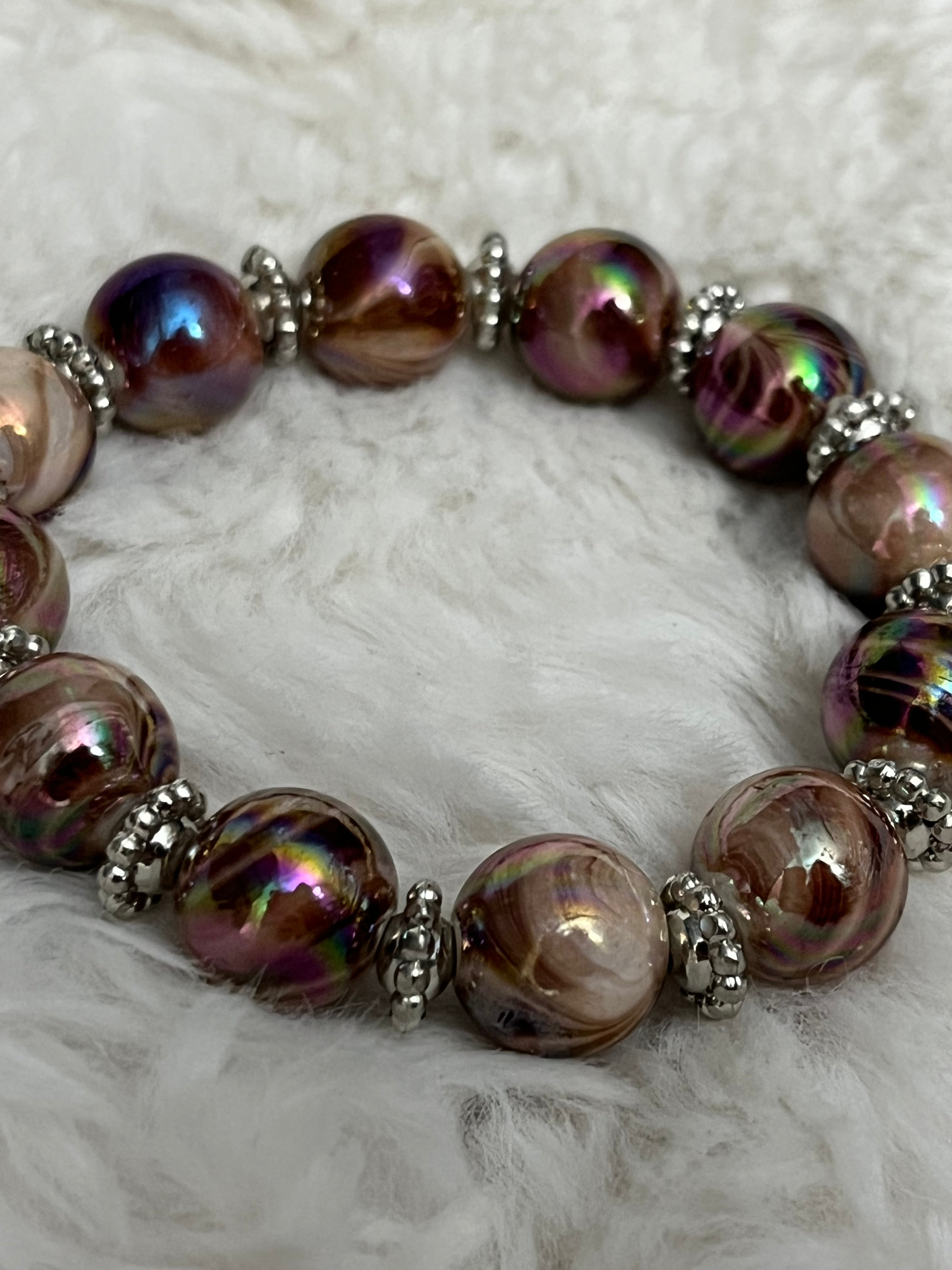 Smokey Mocha Swirl Bracelet