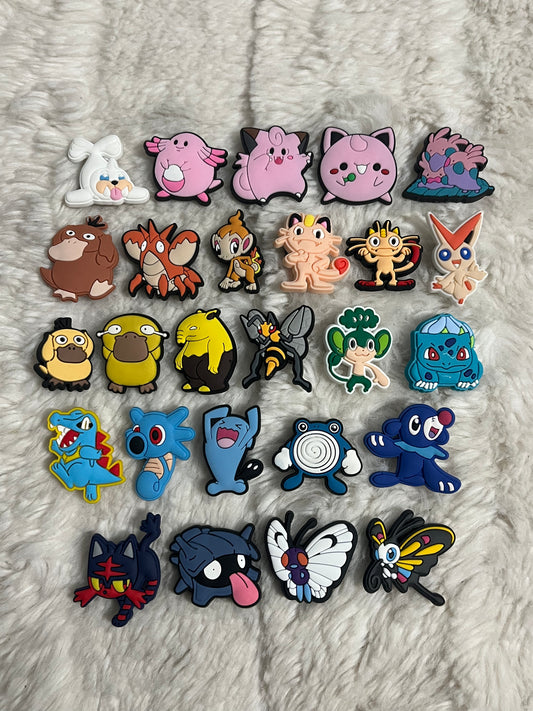 Pokemon Shoe Charms