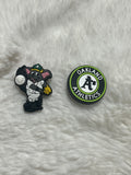 Oakland Athletics Croc Charms