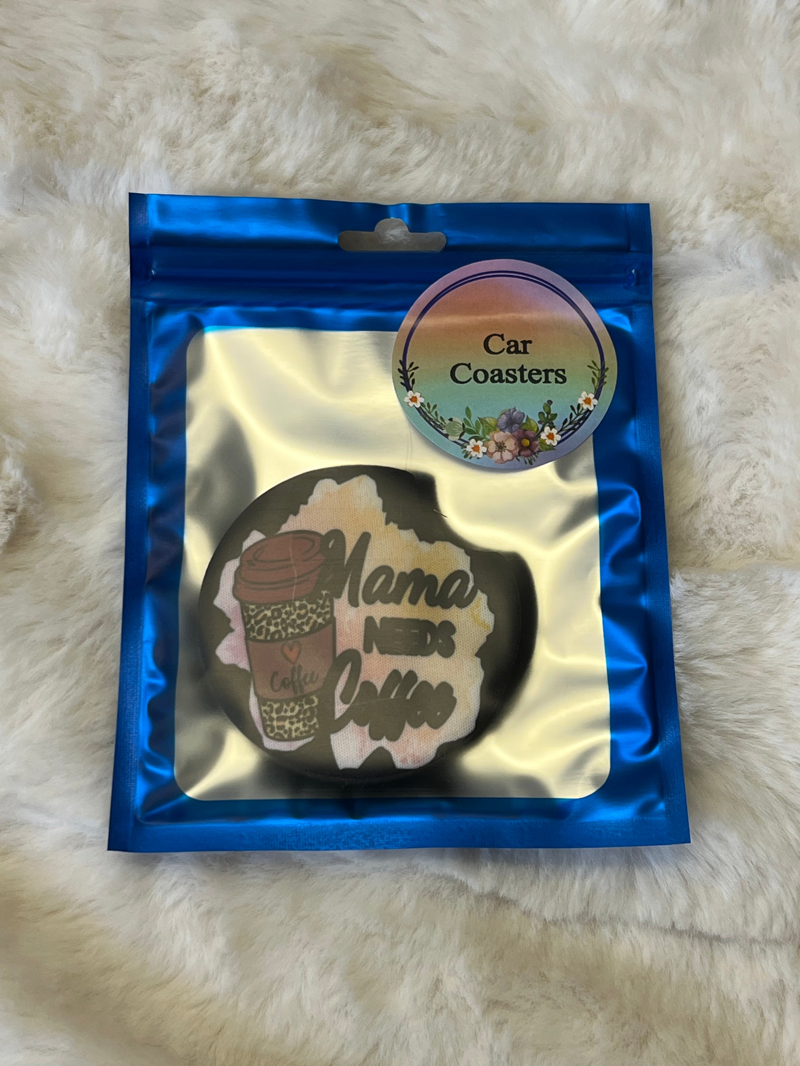 Coffee Vehicle Coaster Set