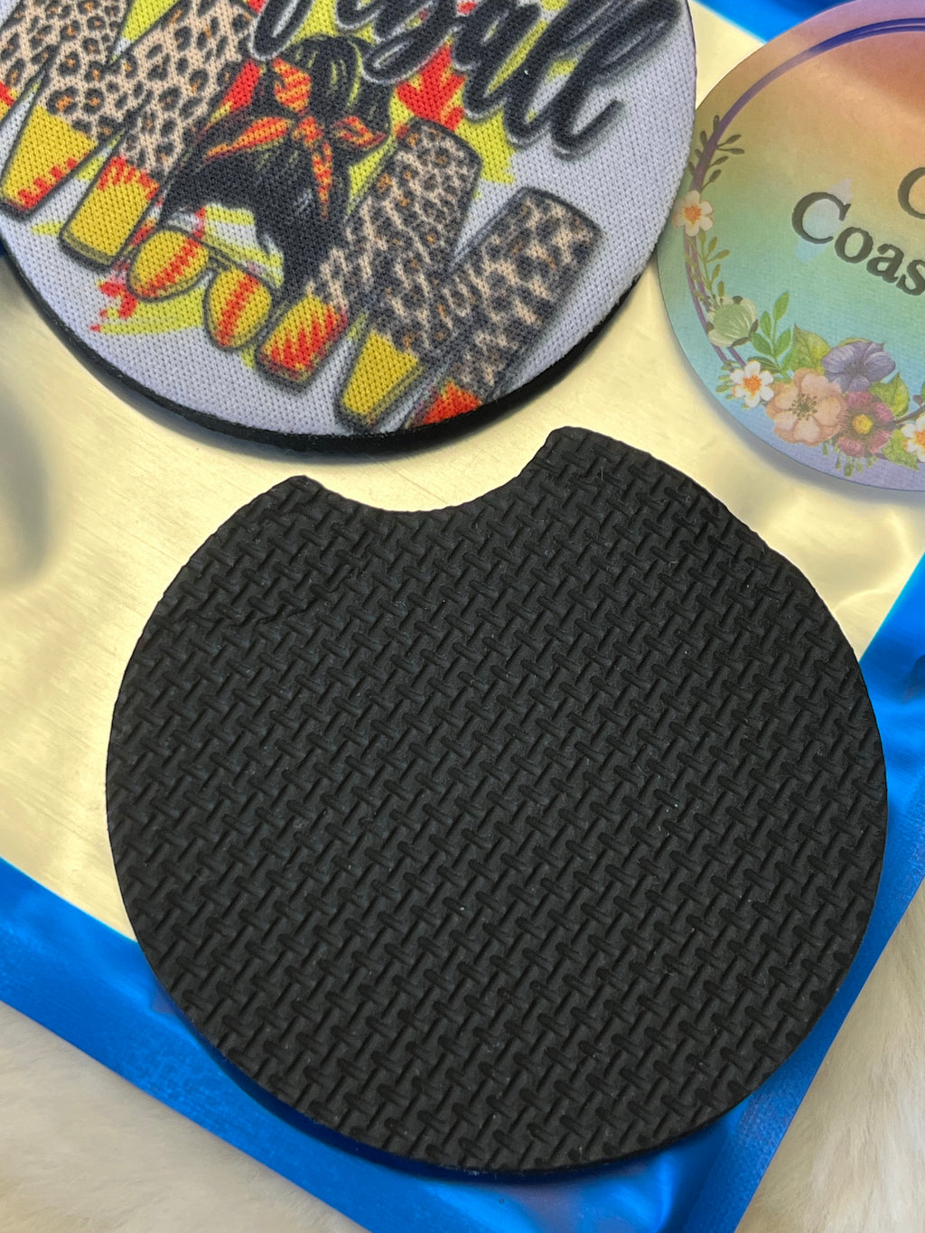 Softball Vehicle Coasters