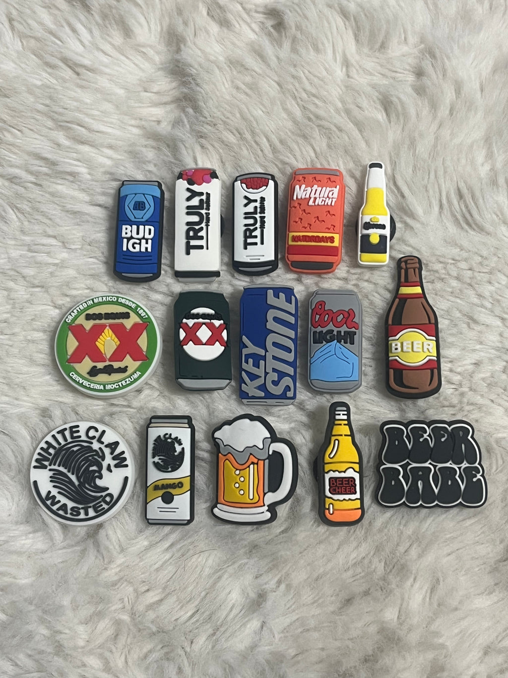 Alcohol (Beer) Shoe Charms