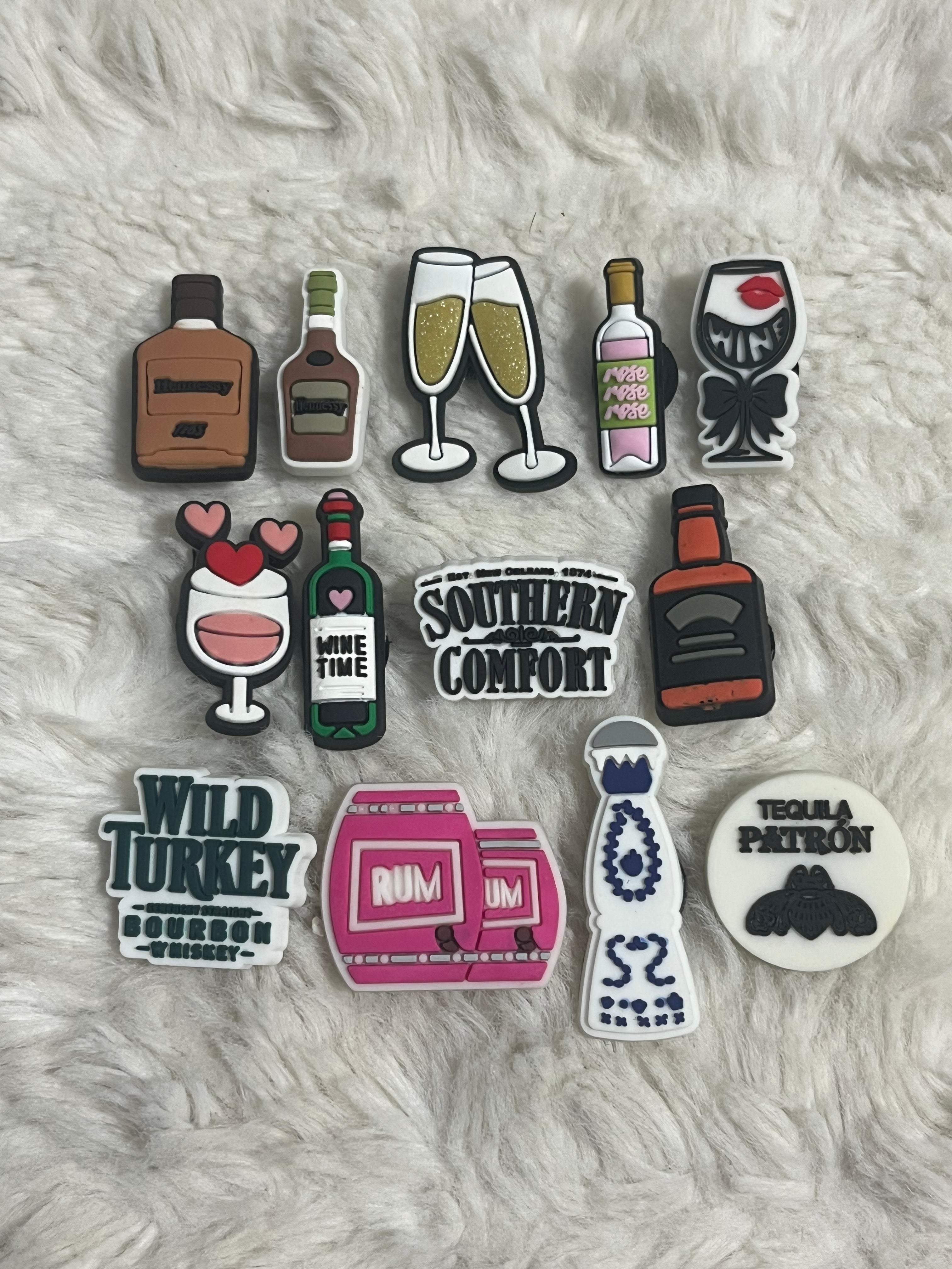 Alcohol (Hard) Shoe Charms
