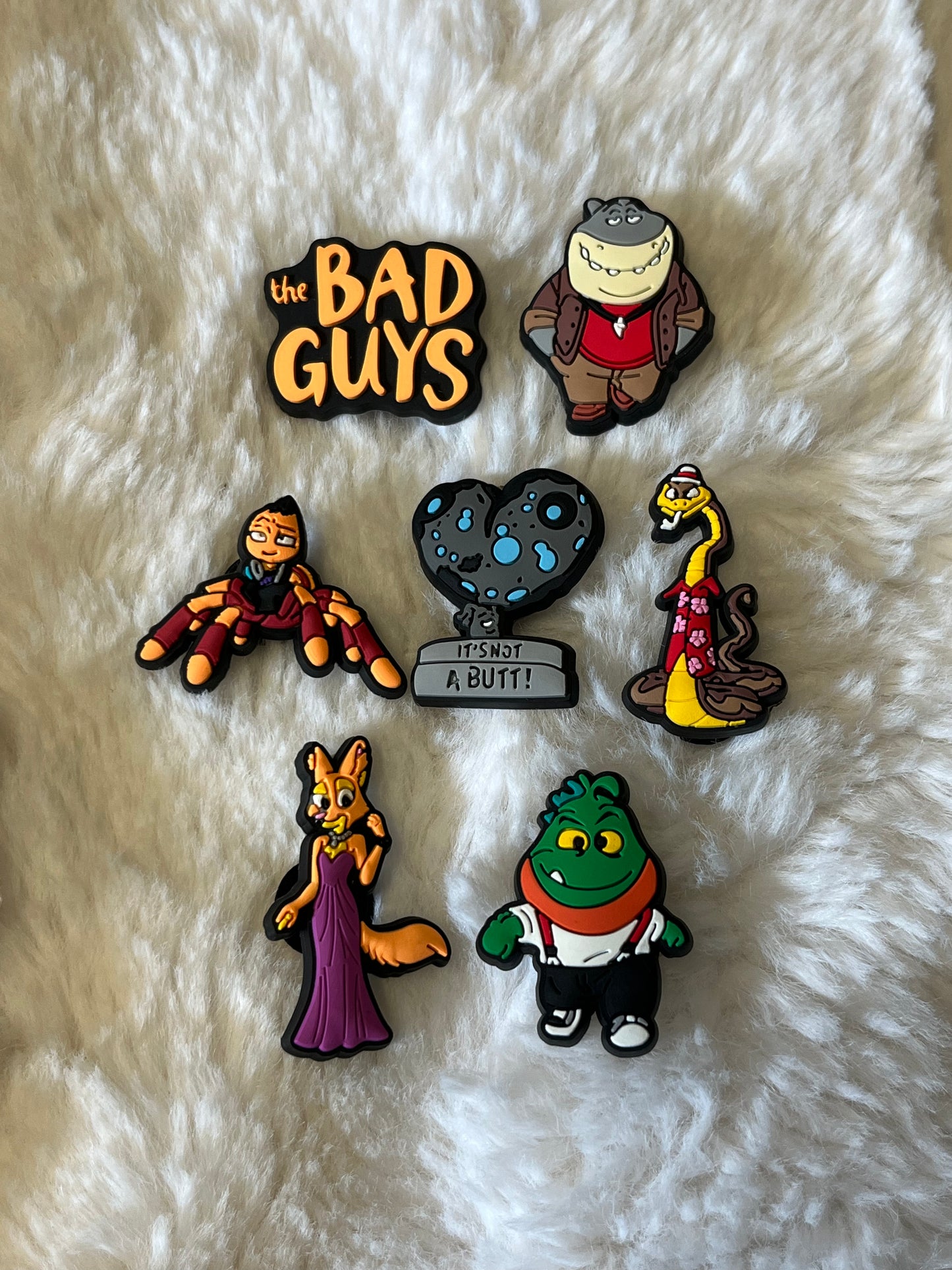 The Bad Guys Shoe Charms