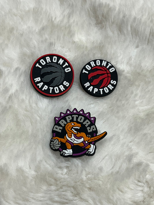 Toronto Raptors Croc Charms