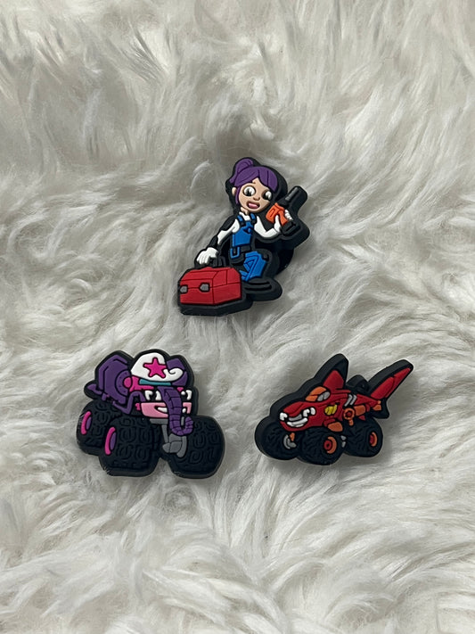Blaze and the Monster Machines Shoe Charms