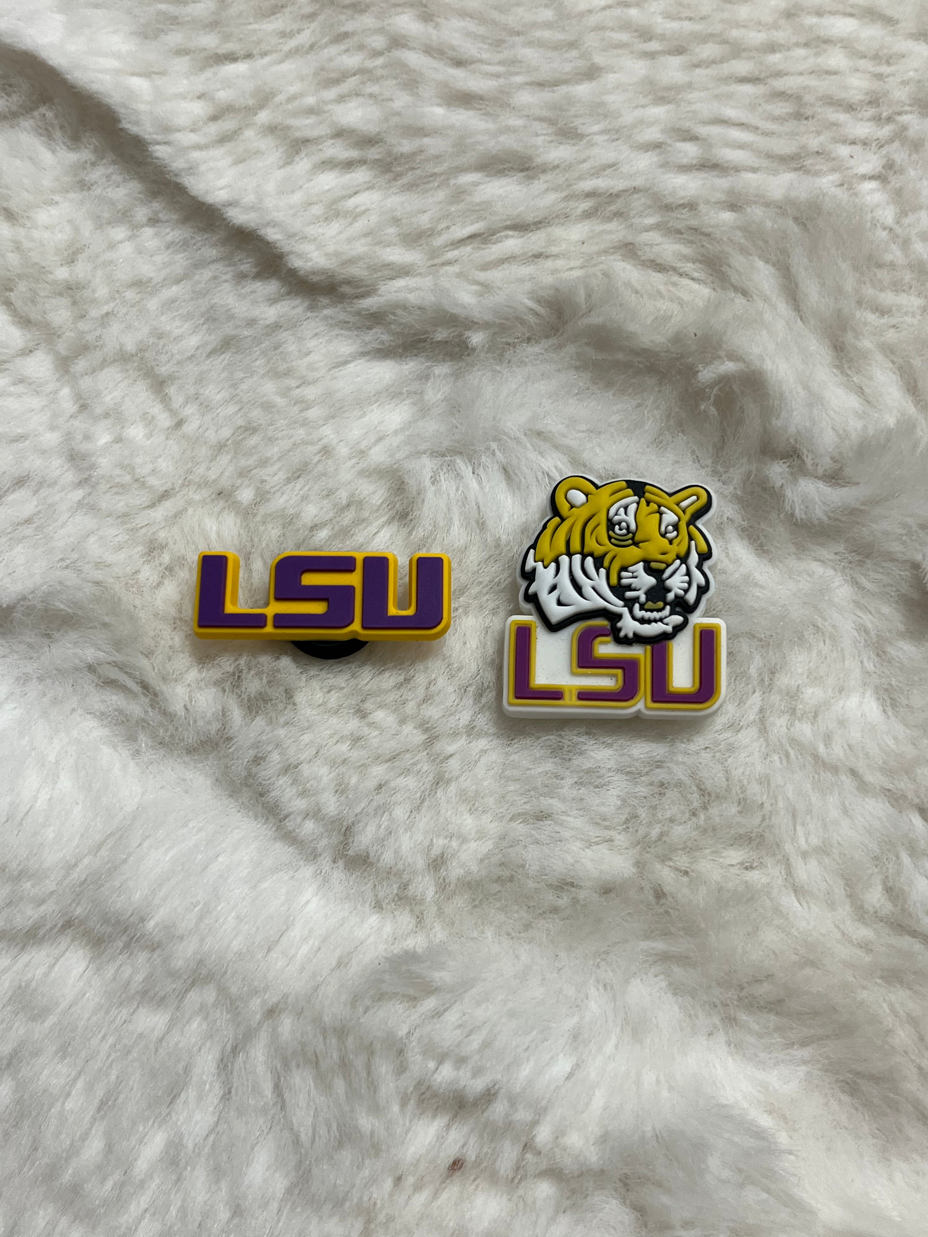 Louisiana State University Croc Charms