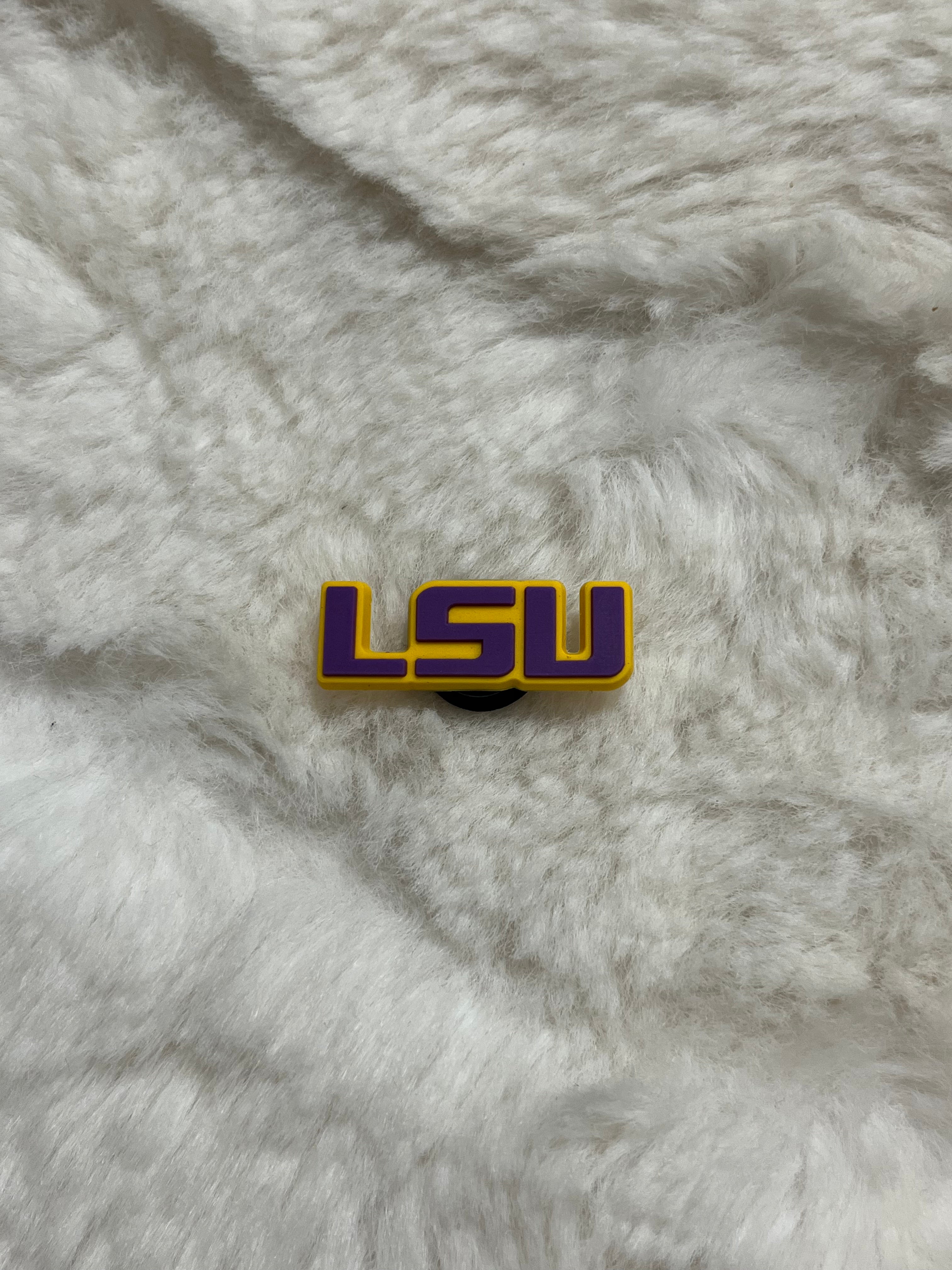 Louisiana State University Croc Charms