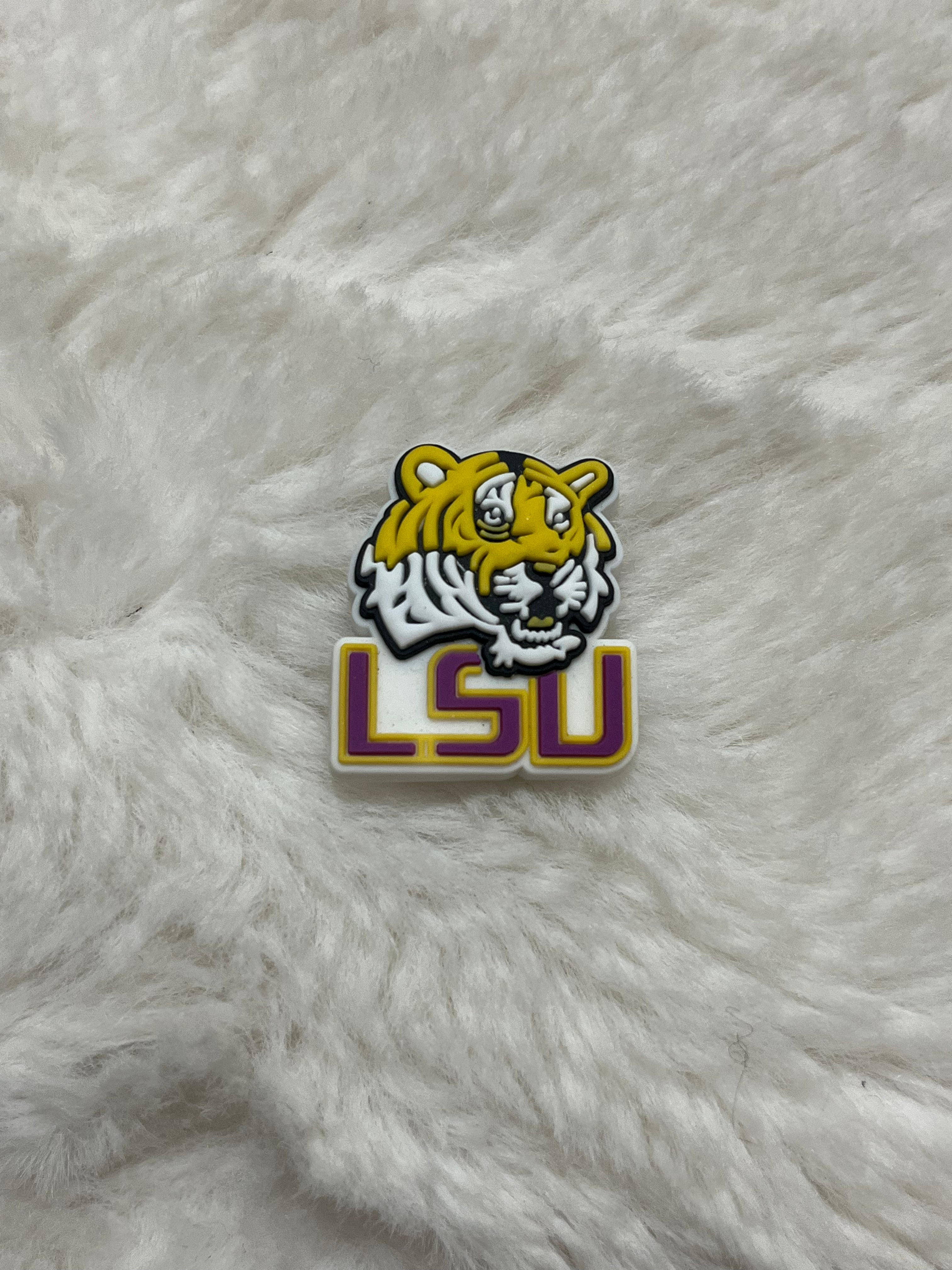 Louisiana State University Croc Charms