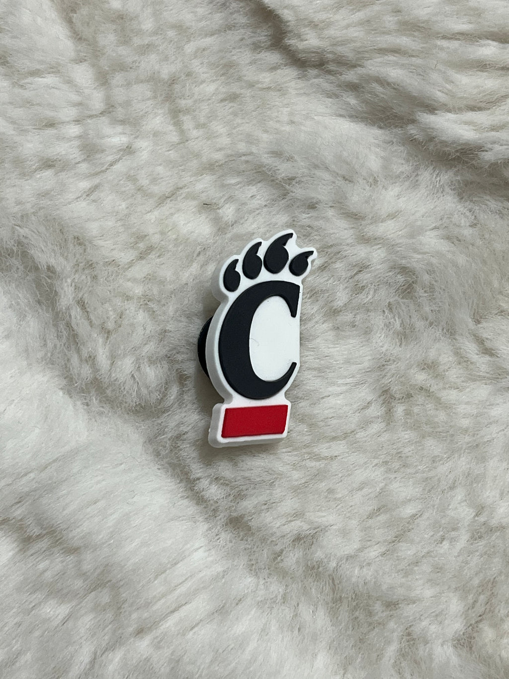 University of Cincinnati Croc Charm