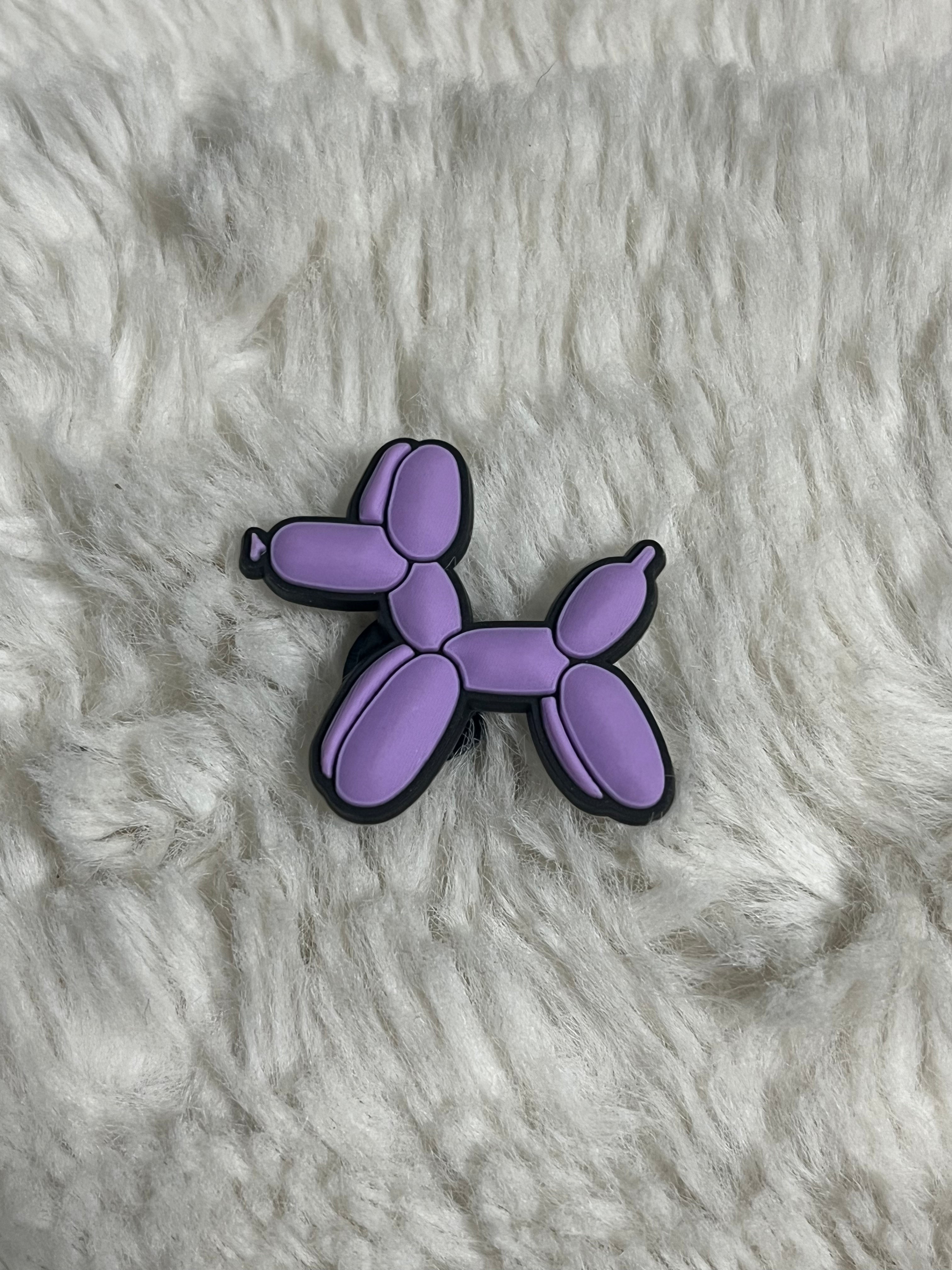 Balloon Dog Shoe Charms