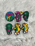 Barney Shoe Charms